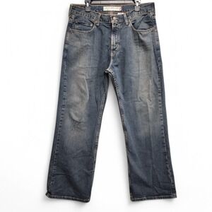 Vintage Levis 567 Jean Mens 34x30 Loose Bootcut Wide Leg Baggy 90s Y2K Mexico